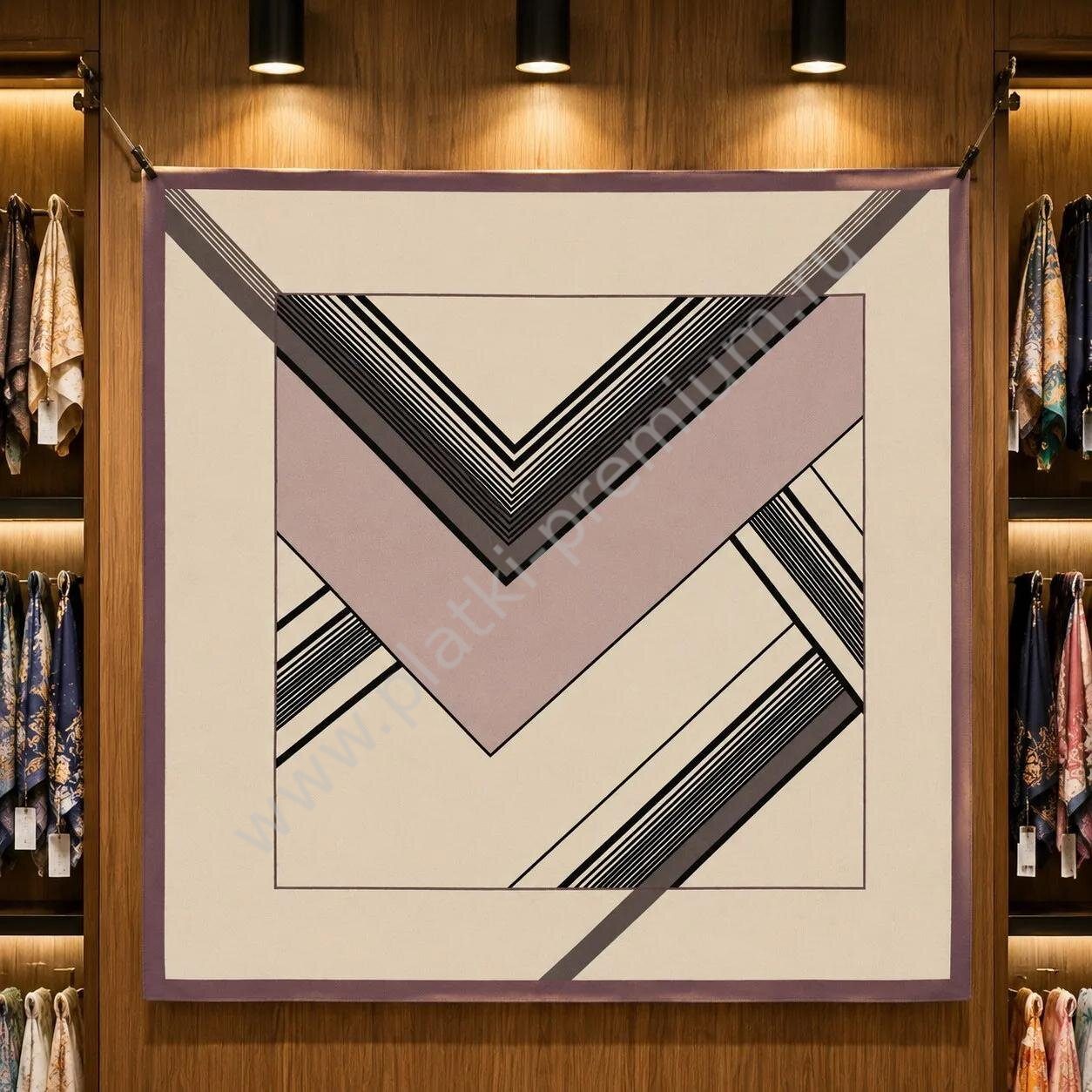 Теплый платок Gucci FL-17